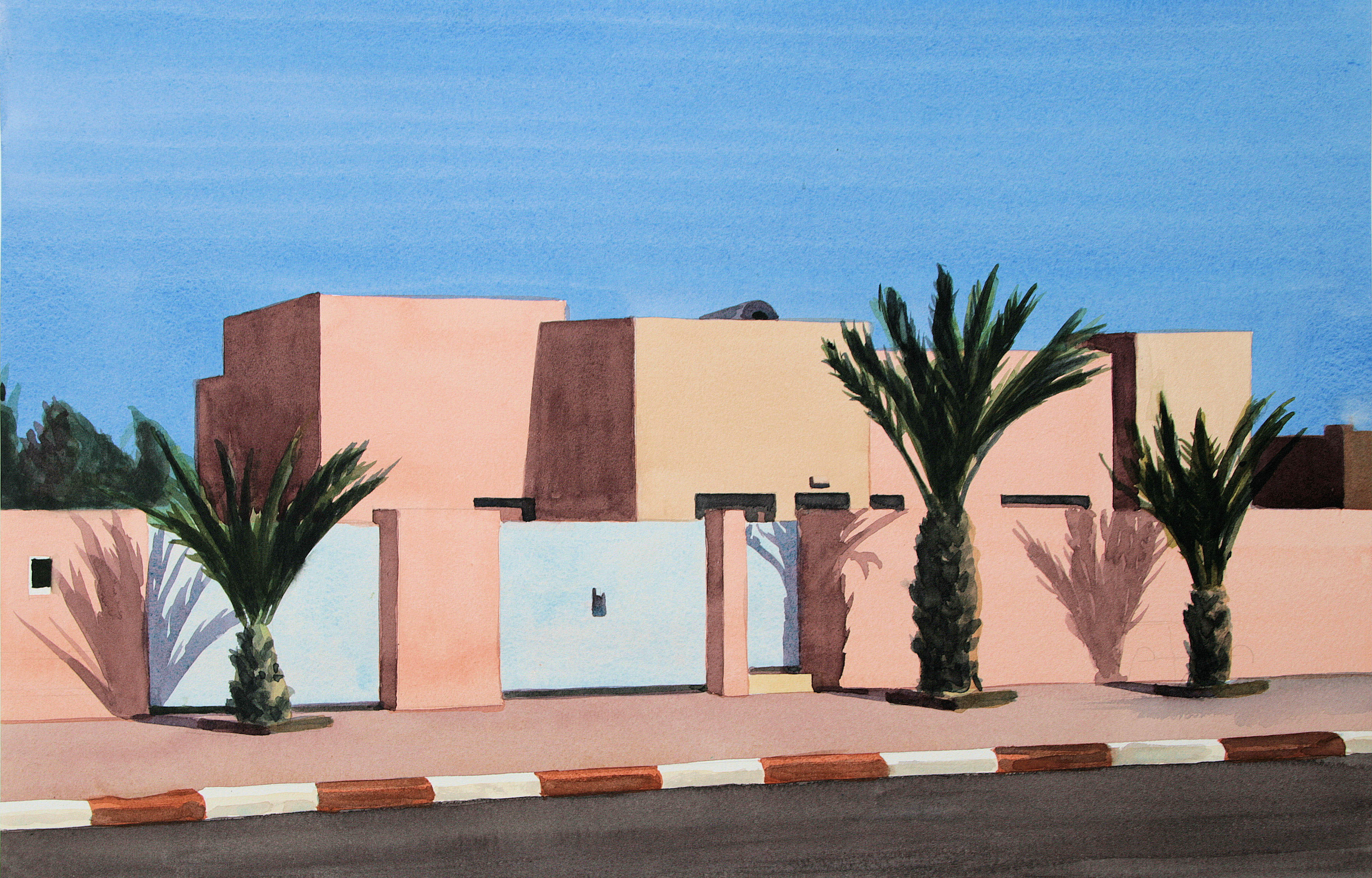 Zagora, main street by Mattijs van den Bosch
