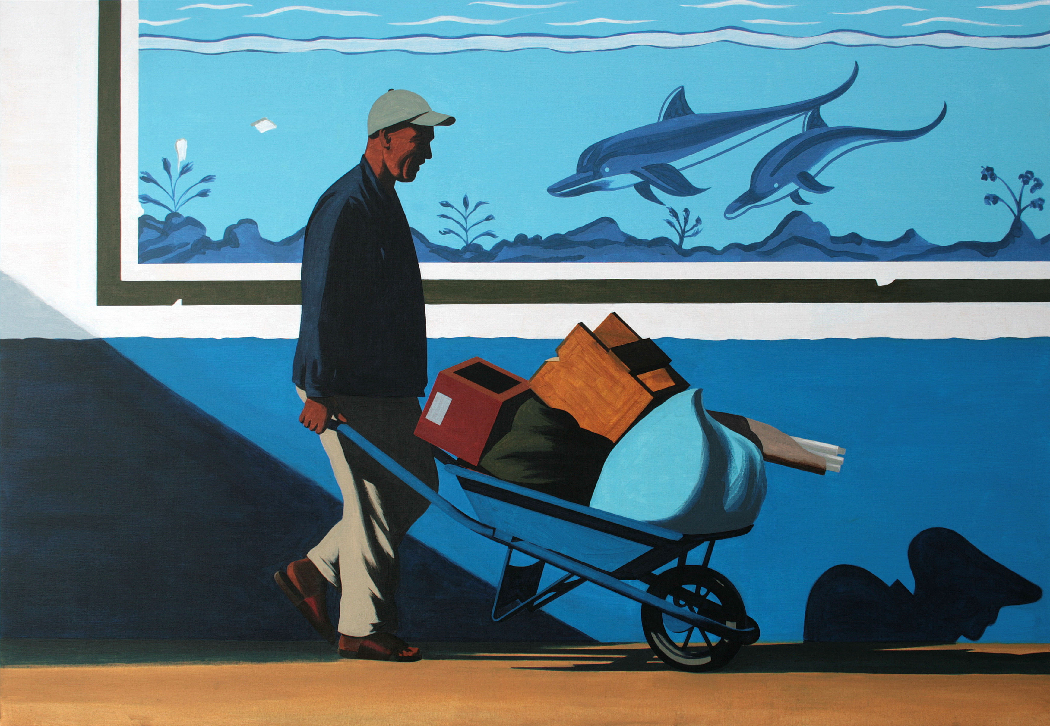 Painting by Mattijs van den Bosch