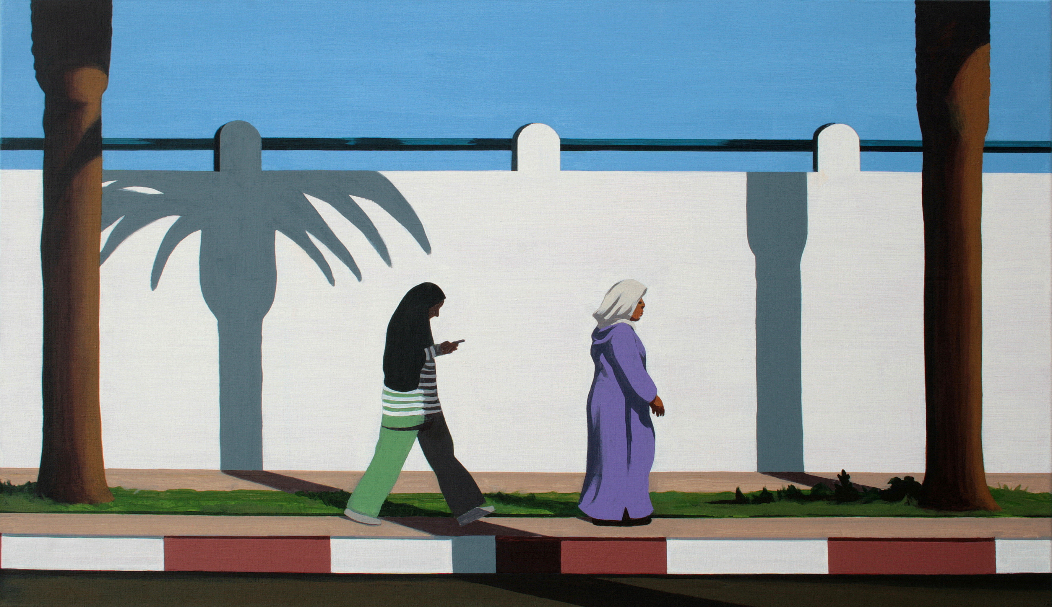 Mother
                and daughter by Mattijs van den Bosch