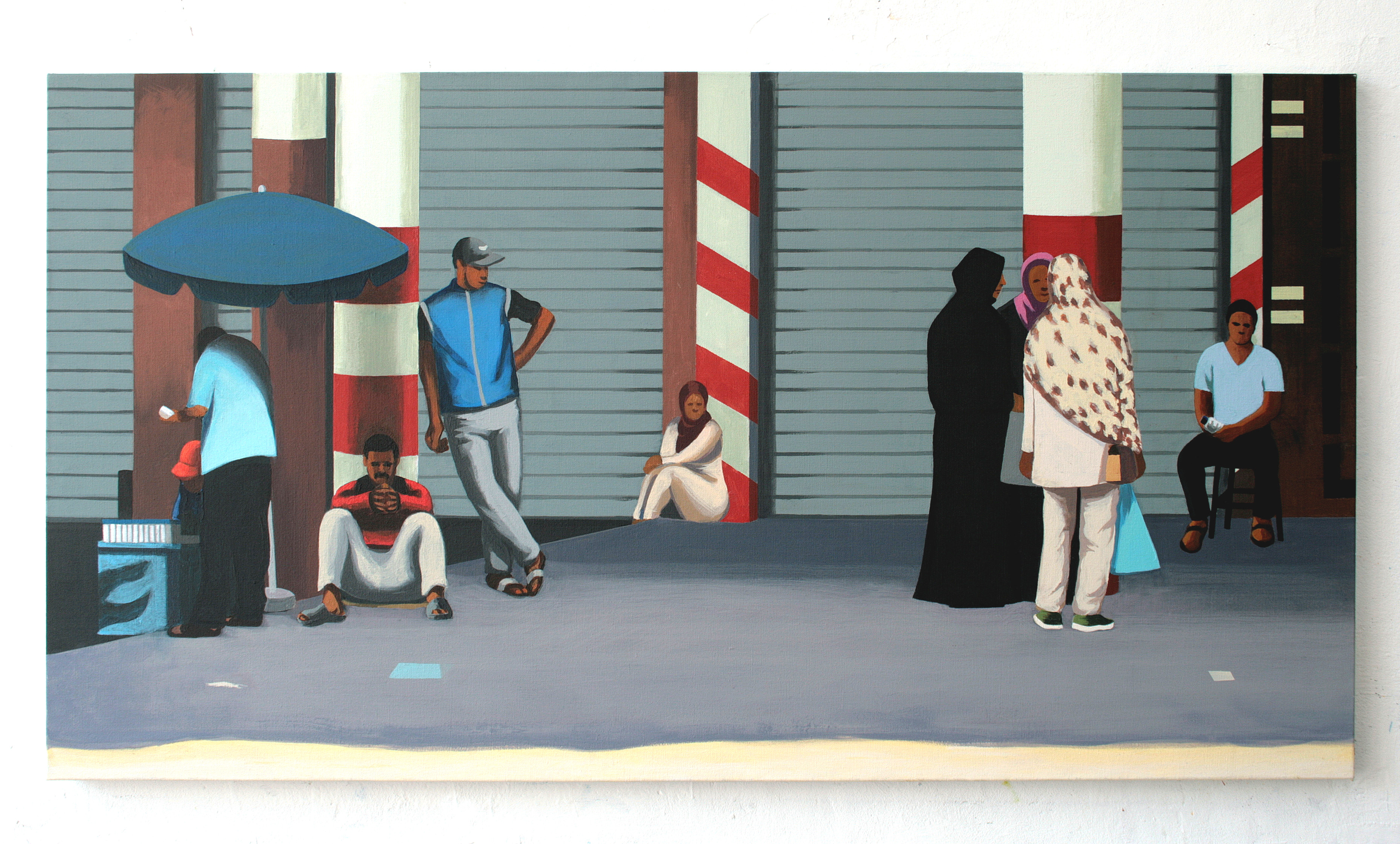 Bus station, Morocco by Mattijs van den Boch