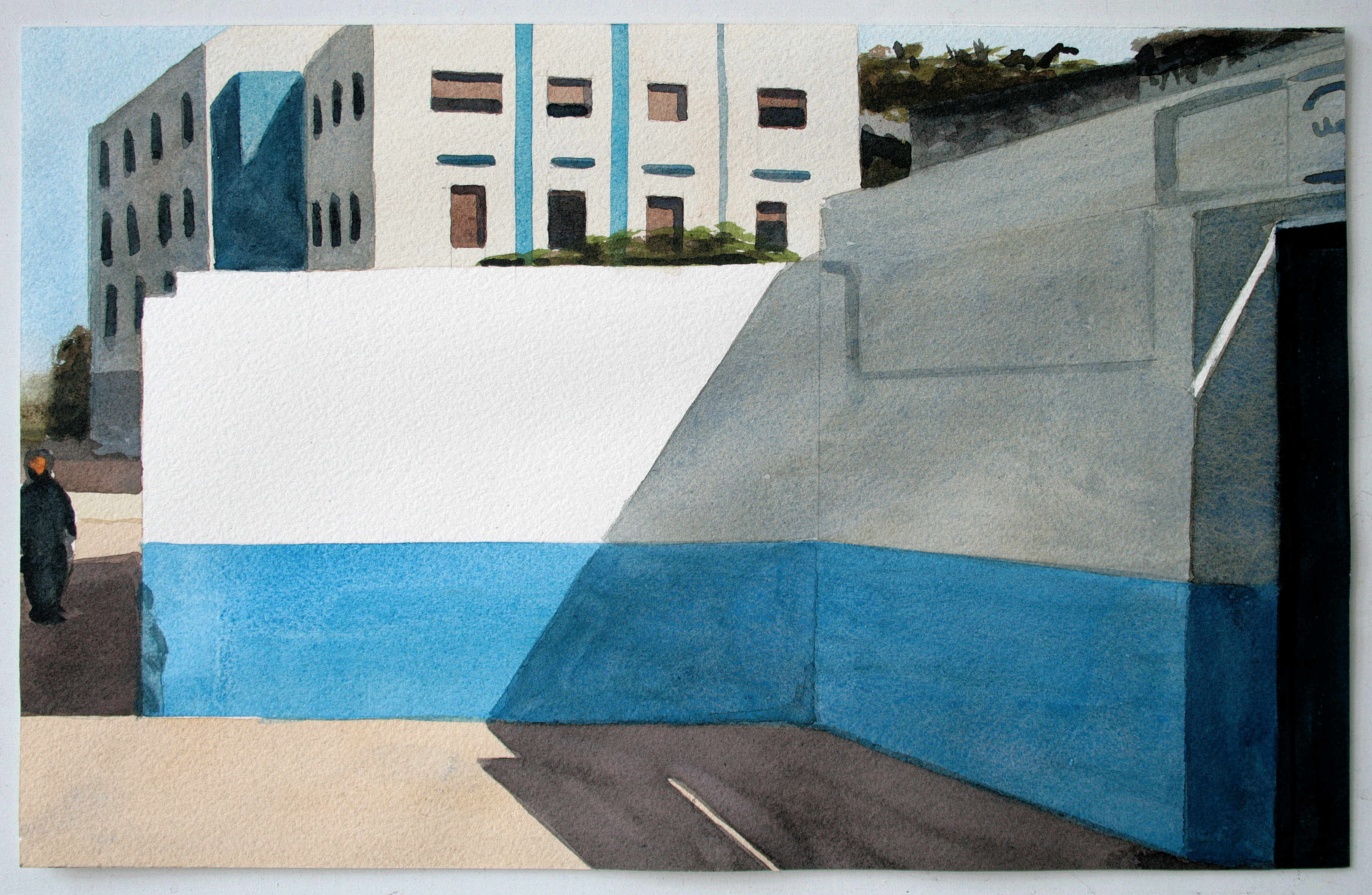 Shadow corner by Mattijs van den Bosch