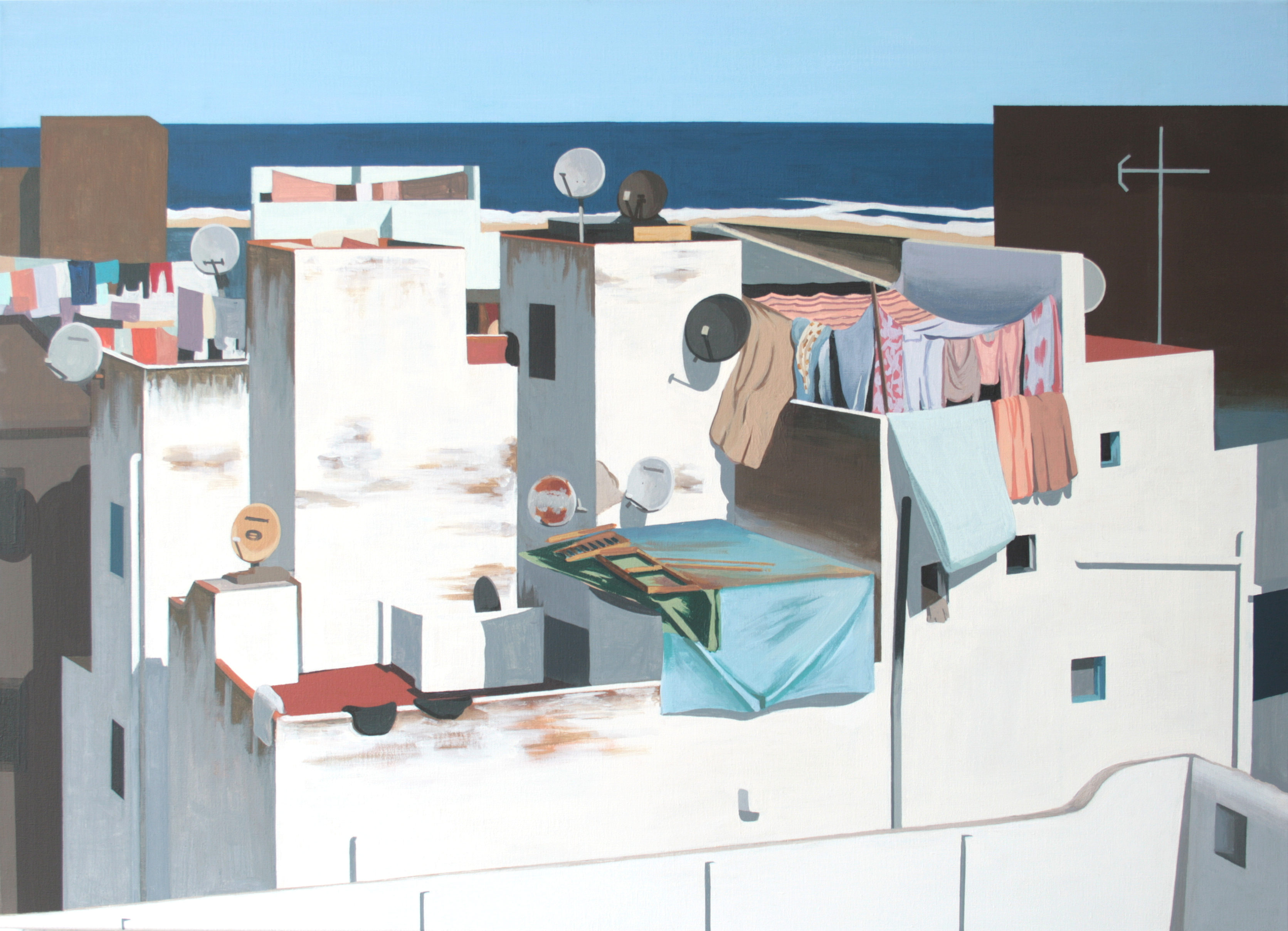 City by the
              sea by Mattijs van den Bosch